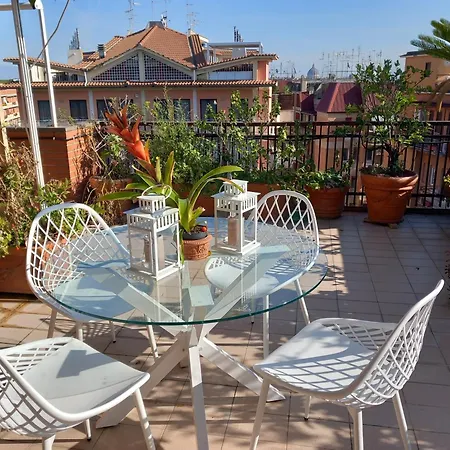 St Peter's View Penthouse 300 Mt Metro A Stop Apartamento Roma