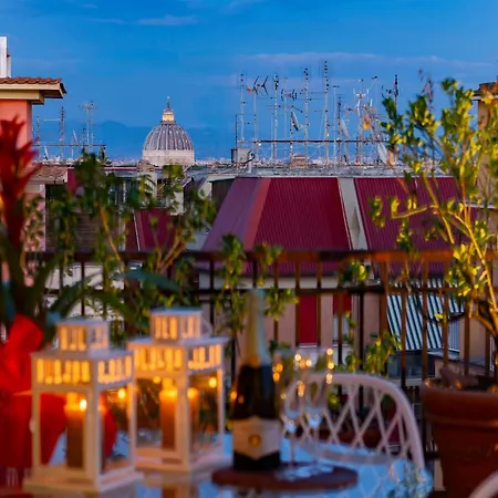Apartamento St Peter's View Penthouse 300 Mt Metro A Stop Roma